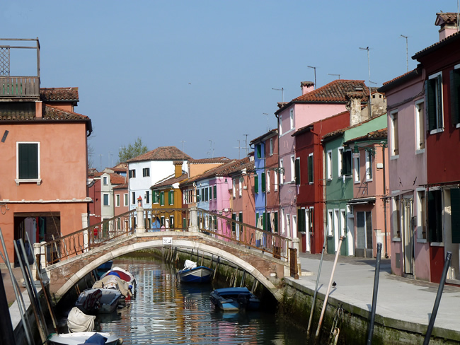 Burano, Laguna de Veneza