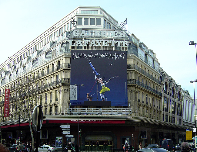 Galeries Lafayette, Paris