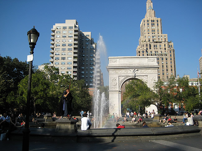 Washington Square, New York, foto Barão