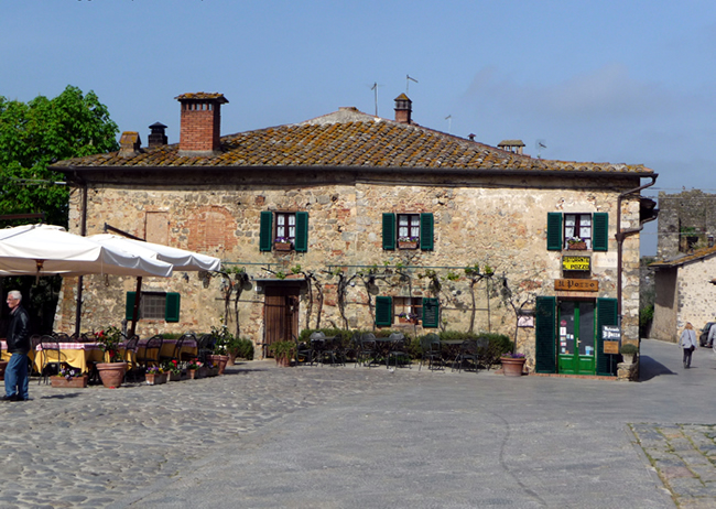 Monteriggioni, Toscana, Itália
