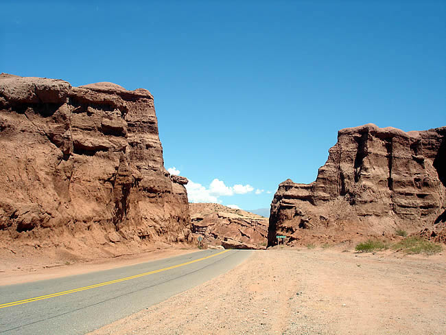 Quebrada de Cafayate, no Noroeste da Argentina