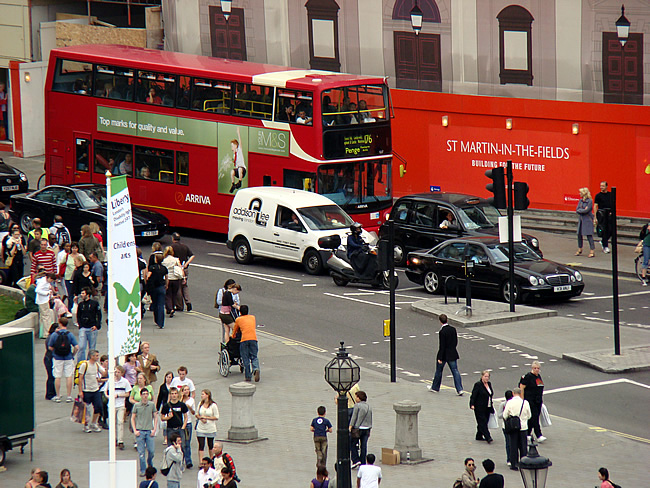 Rua em Londres