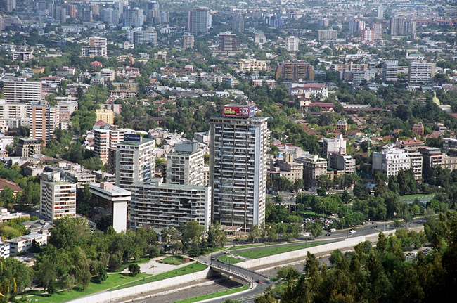 Santiago, capital do Chile