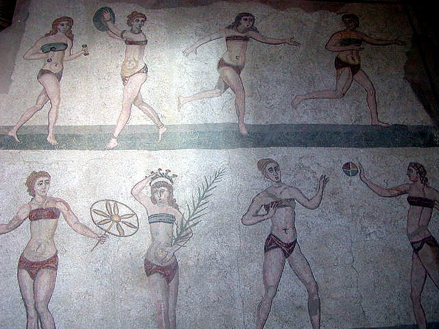 Vila Romana del Casale, Sicília, Itália
