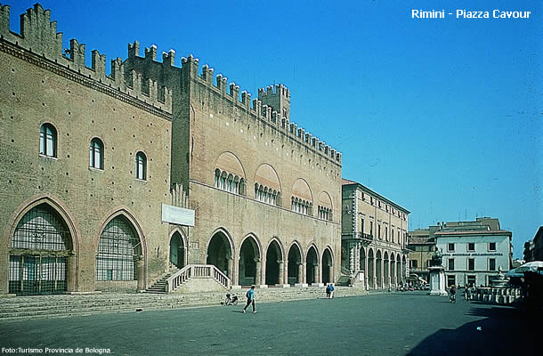 Rimini.Itália PiazzaCavour