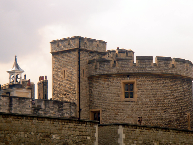 A medieval Torre de Londres