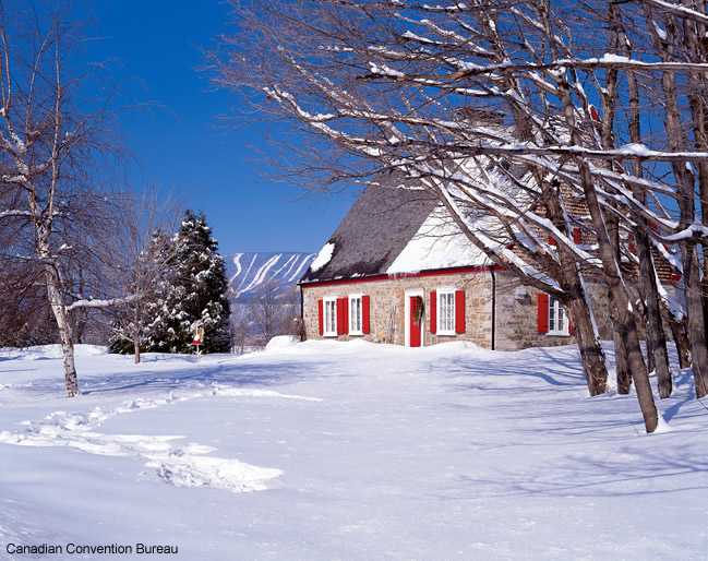 Inverno no campo, Canadá