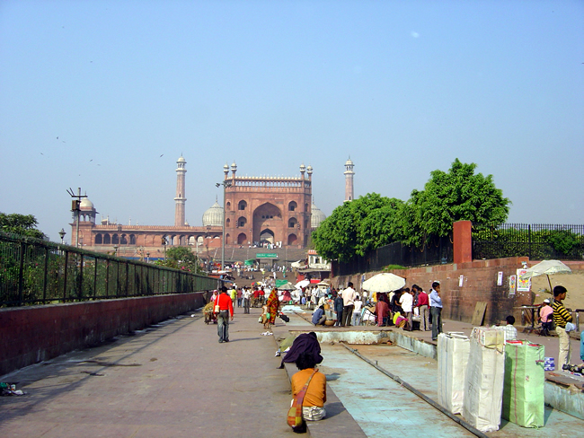 Mesquita Jamah Mashid, Velha Delhi