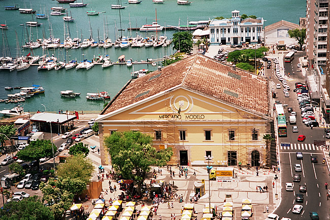 Mercado Modelo em Salvador, Bahia