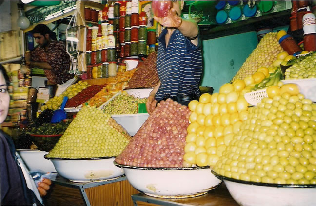 Mercado em Marrakech