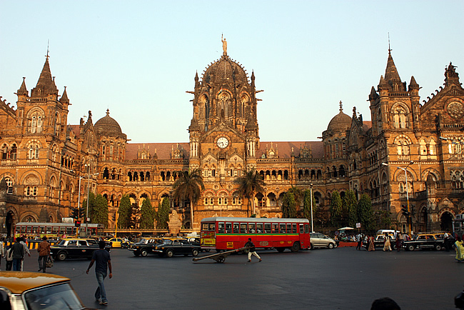 Mumbai, Victoria Terminus - foto Arian Zwegers CCBY