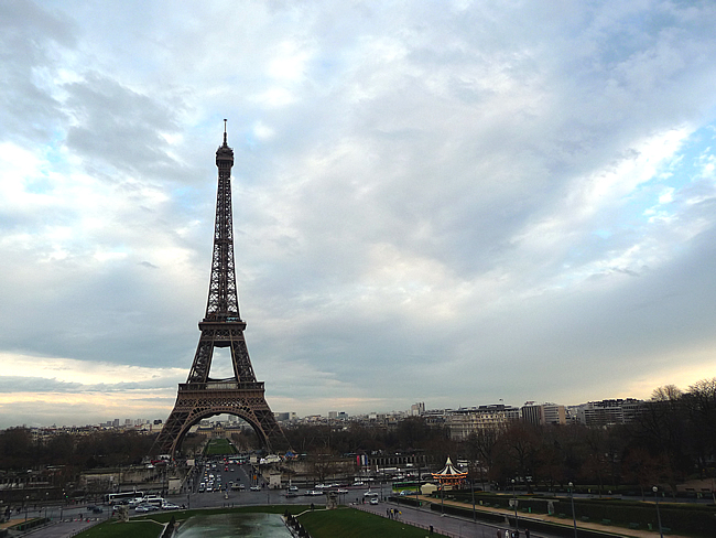 Panorâmica, Tour Eiffel, Paris