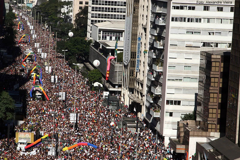 Parada do Orgulho LGTB, São Paulo