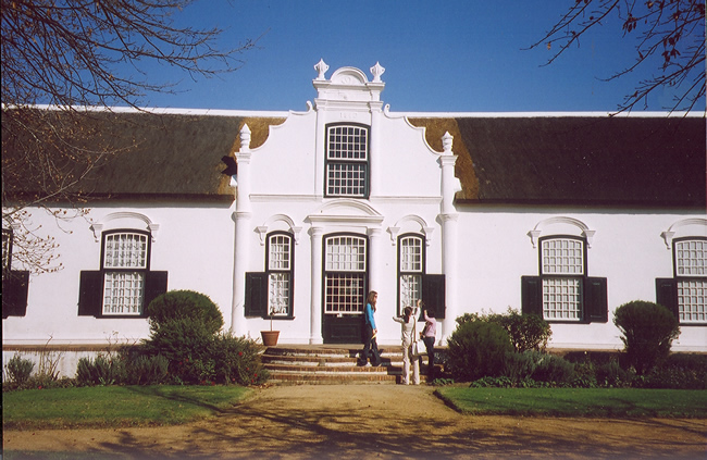 Vinícola na África do Sul