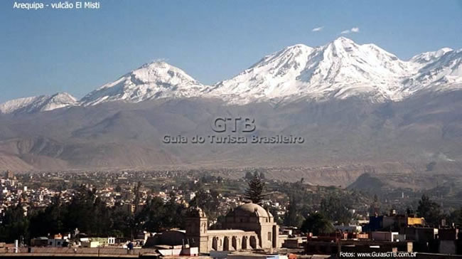 Vulcão El Misti em Arequipa, Peru