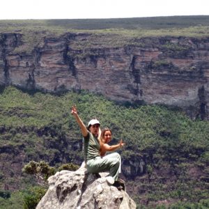 Chapada Diamantina, escalada de um rochedo