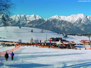 Estação de esportes de inverno, Innsbruck, Áustria