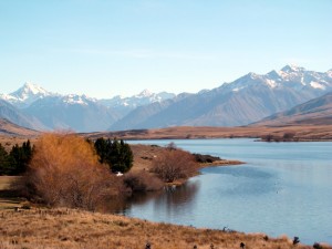 Nova Zelandia, Ilha do Sul, cenário de Senhor dos Anéis