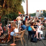 Oststrand Hinter, East Side Gallery, em Berlim, na Alemanha