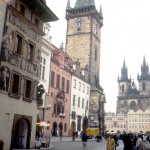 Praça em Praga