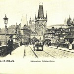 Praga, foto antiga da Cidade Nova