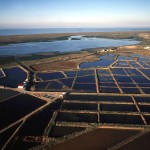 Salinas no Algarve, Portugal