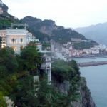 Amalfi, hotel na encosta