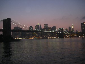 Anoitecer em New York, foto Barão