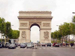 Arco do Triunfo em Paris