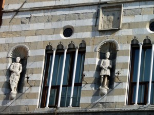 Arquitetura, detalhes, Gênova, Itália