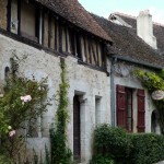 Casas medievais em Provins
