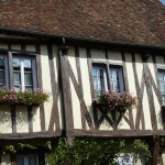 Arquitetura tradicional em Provins, França