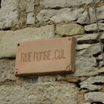 Bruniquel, França, ruas com nome curiosos