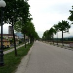 Muralhas de Lucca, na Toscana, Itália