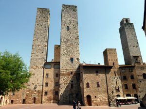 Torres em San Gimignano