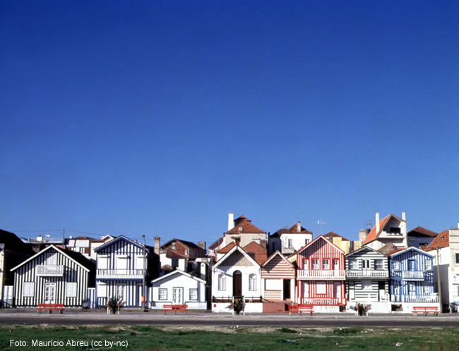 Casas típicas em Aveiro