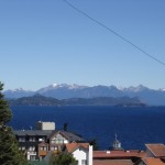 Vista do lago Nahuel Huapi