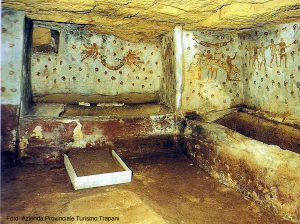 Camera funerária, Marsala, Sicília, Itália