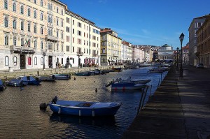 Canal Grande em Trieste