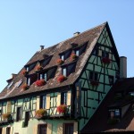 Casarão em Colmar, Alsácia, França