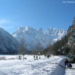Cortina d Ampezzo, a famosa estação de esqui na Itália