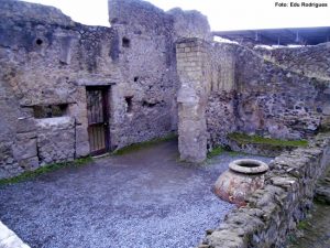 Construção romana em Herculano