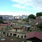 As bem preservadas ruínas romanas de Herculano, Itália