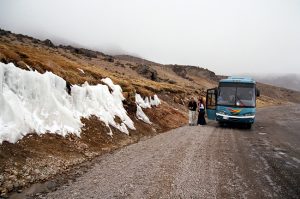 Estrada para o Valle del Colca, a quase 5.000 m