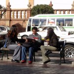 Estudantes em Sucre