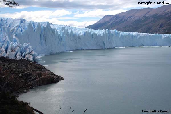 Glaciar Perito Moreno, na Patagônia, perto de El Calafate
