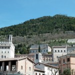 Cidade medieval de Gubbio, na Itália