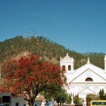 Igeja em Sucre, na Bolívia