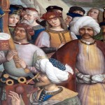 Interior do Dumo de Siena, Itália