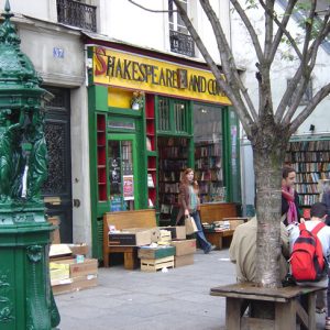 Livraria Shakespeare, livros em inglês, Paris